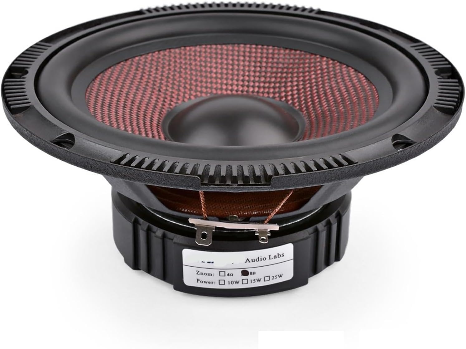 6.5 Inch Audio Car Midrange Bass Speakers 4 8 Ohm 60 W High Power Glass Fiber Music Woofer Loudspeaker DIY Sound System(8 Ohm Speaker)