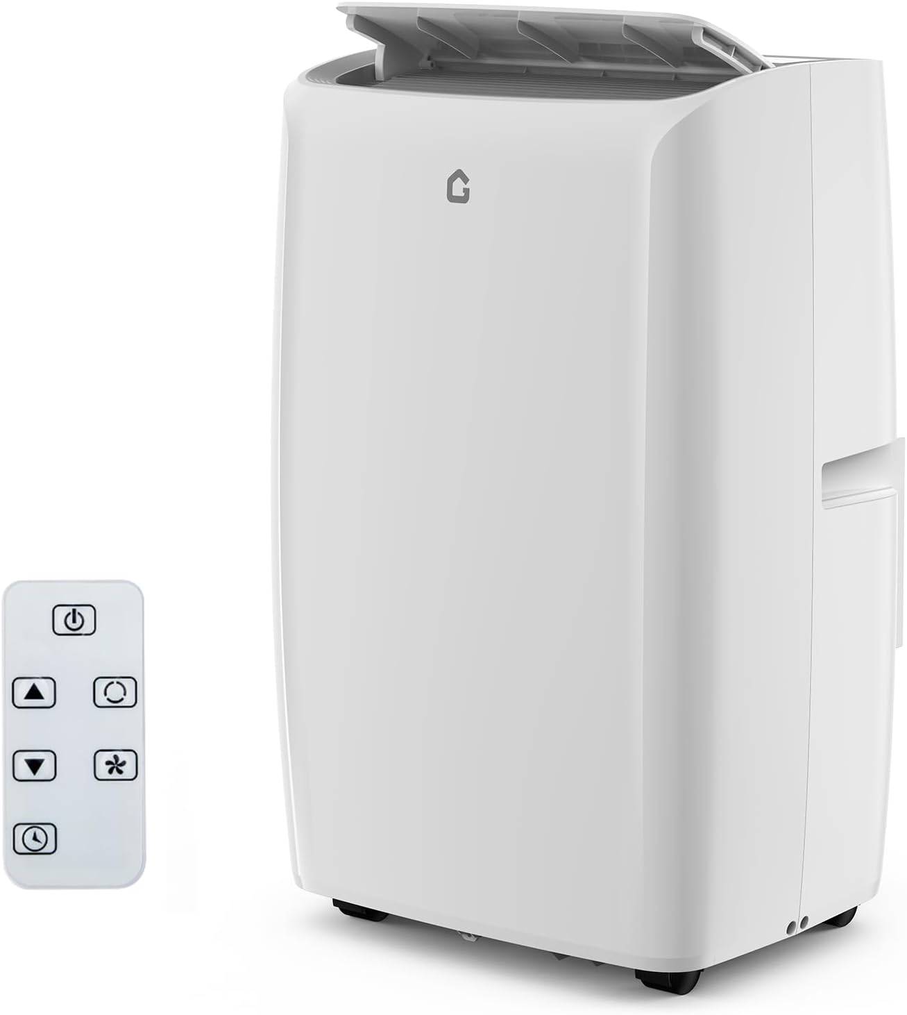 14,000 BTU Portable Air Conditioner for Room Up to 750 Sq.Ft, 4 in-1 AC Unit with Cooling, Fan, Dehumidifier & Sleep Mode, Remote Control & Window Kit Included for Home, Office, Apartment,White