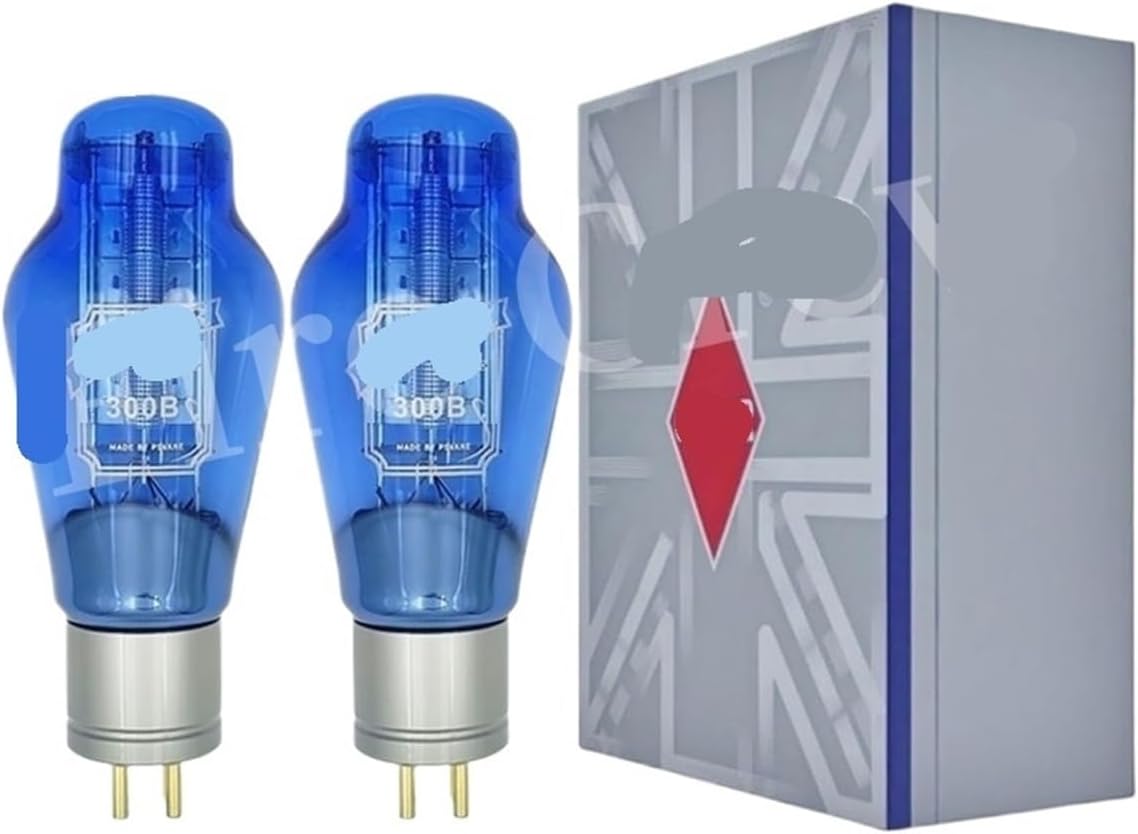 300B Blue Vacuum Tube Replaces WE300B 300BN 300BT 4300B 7300B HiFi Audio Tube Amplifier(2pcs Matched Pair)