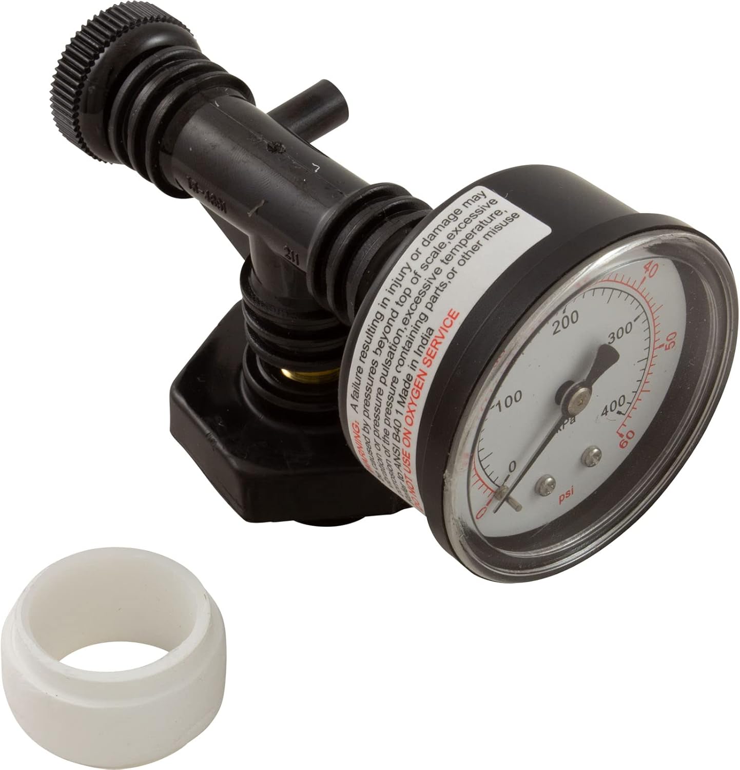 Pentair 24850-0105 Pressure Gauge Assembly, Pentair, System 3, 1/4