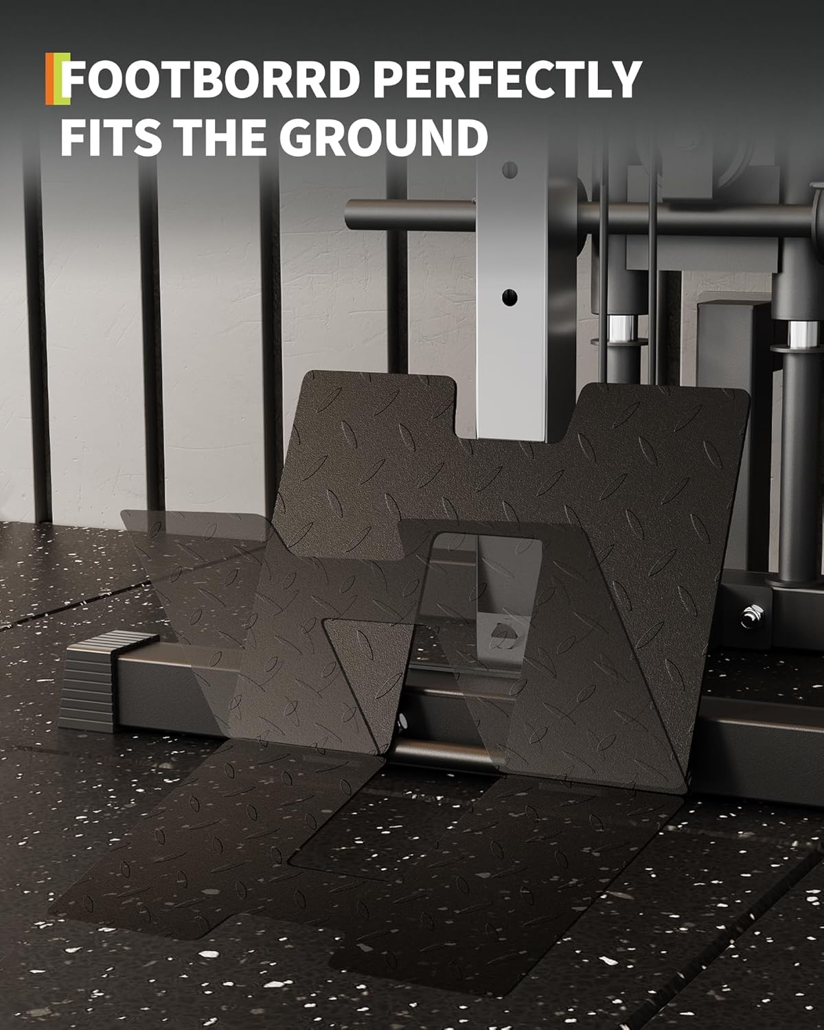 Garvee Wall Mount Cable Station, LAT Pulldown Machines with 19 Positions Dual Pulley System, Cable Crossover Machine with Adjustable Footplate, T-Bar and More Attachments, Workout Equipment Home Gym