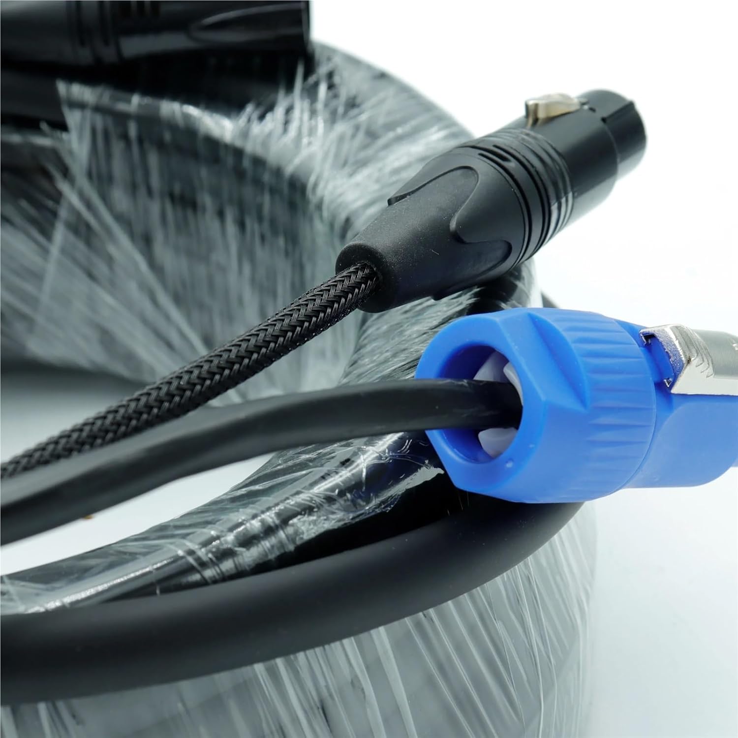 DMX Cable 3pin XLR Power Combo Cable for Stage Light Audio(5)