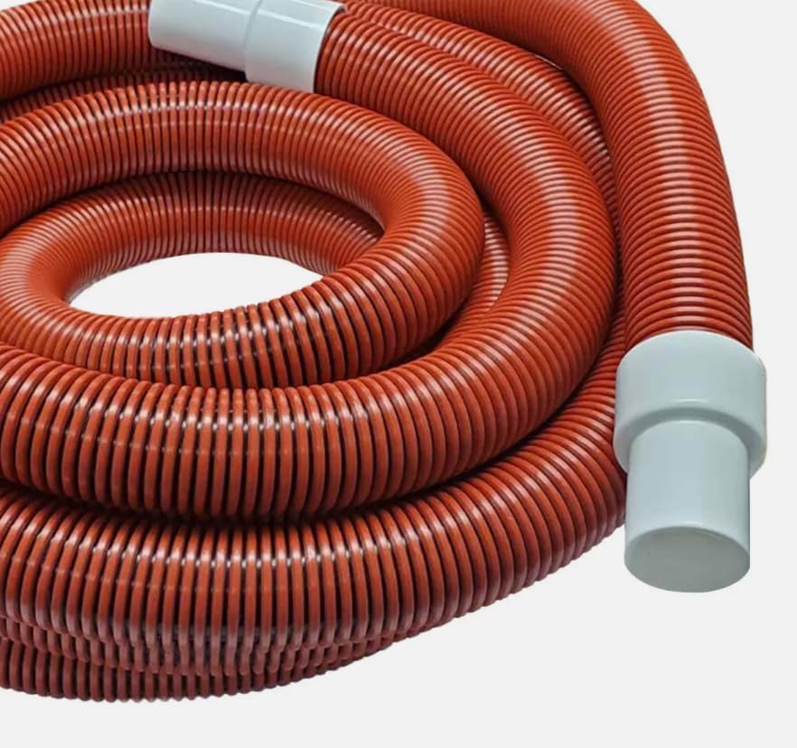 Professional 1.5 Inch x 50 Feet Long Heavy Duty Pool Vacuum Hose 1pk，Replacement for Puri Tech OEM. ﻿