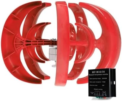 9000W Vertical Wind Turbine Generator Kit for Home & Marine – 48V/24V/12V 3 Phase AC Permanent Magnet with Controller, Ideal for Garden, Boat & Off-Grid Power Solutions