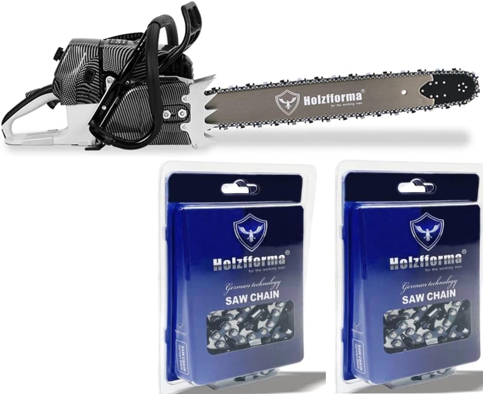 Holzfforma G660PRO Chainsaw Power Head With 42inch Guide Bar Standard Ripping and Skip Chain 3/8” .063” 136DL Combo For MS660