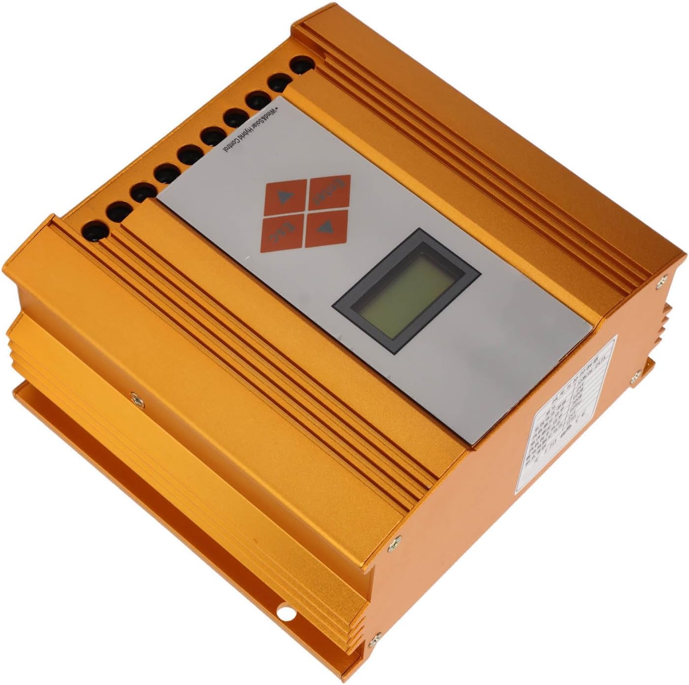 Wind Solar Hybrid Charge Controller Intelligent Regulator Stable Charging for Home Monitoring System (24V)