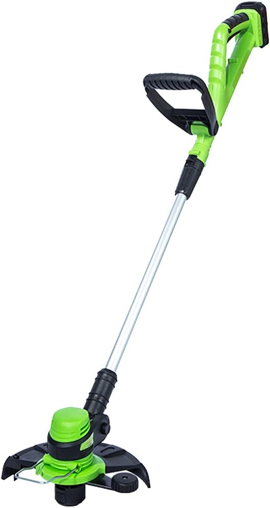 Handheld Lawn Mower Cord Cutter Portable and Retractable Weed Eater Electric Weeder for Courtyard Garden Power Supply Battery Length Adjustable