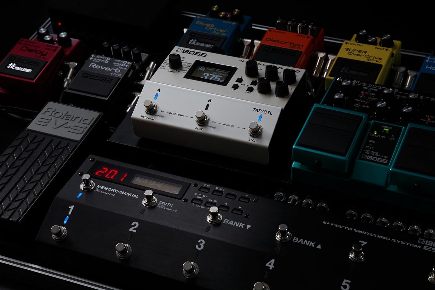 BOSS DD-500 Digital Delay Stompbox (DD-500)