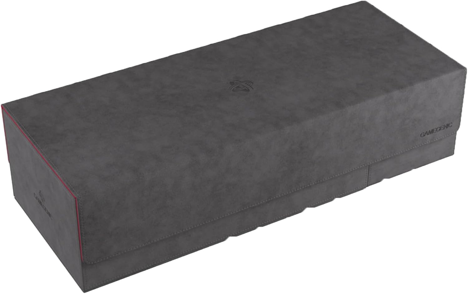 Cards’ Lair Pro 1000+ Convertible Gaming Box - Premium Storage and Organization for Serious Gamers, Holds Cards, Deck Boxes and Accessories, Grey/Red Color, Made by Gamegenic