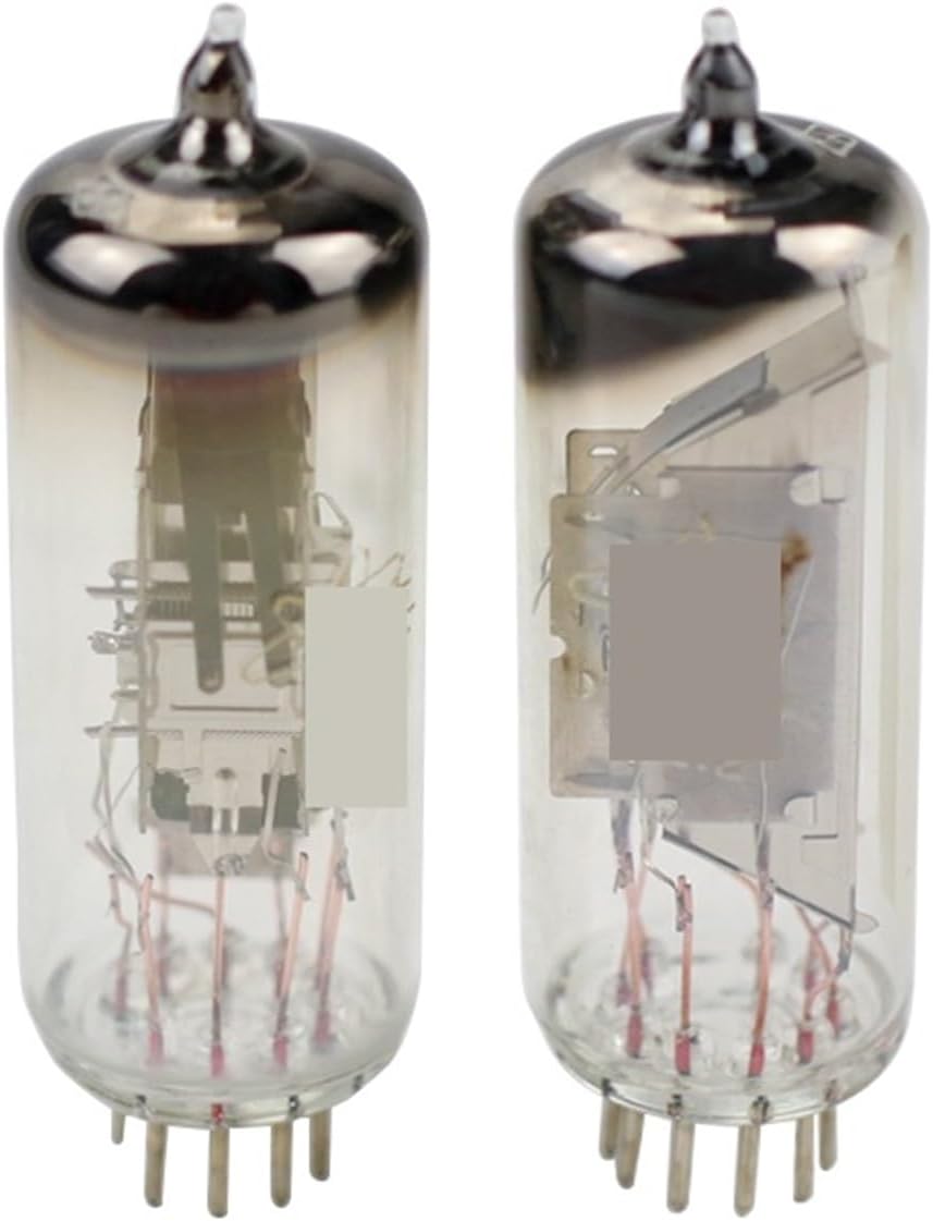 2 pcs 6E2 Amplifier Tube Indicator Tube Replaces EM84 for Enhancing The Sound Quality of Amplifier Speaker Vacuum Tube
