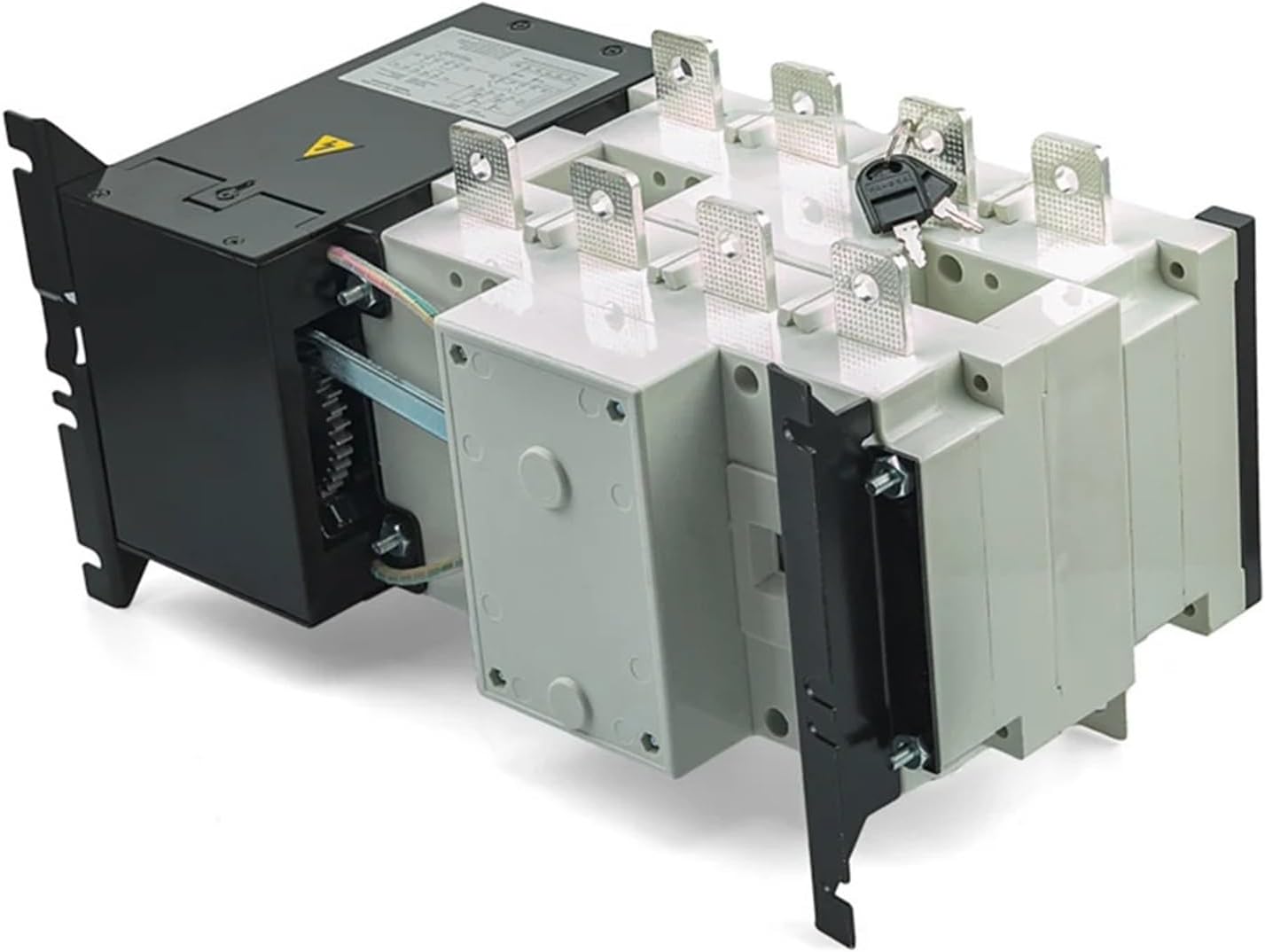 YES1 GA Series ATS Generator Dual Power Automatic Transfer Switch AC220V 400A 630A 4P Circuit Breaker YES1-ATS-630A-4P(630A 4P ATS)