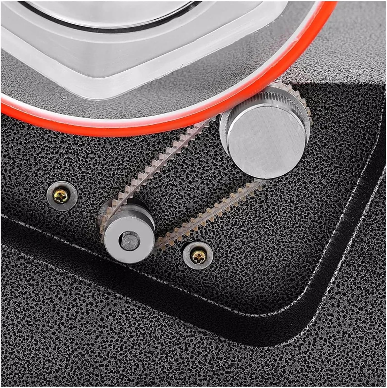 KT2000 Rotary Jewelry Polisher Tumbler Bead Surface Cleaner Drum Polisher with Bevel Timer 5kg Power, Garden & Hand Tools