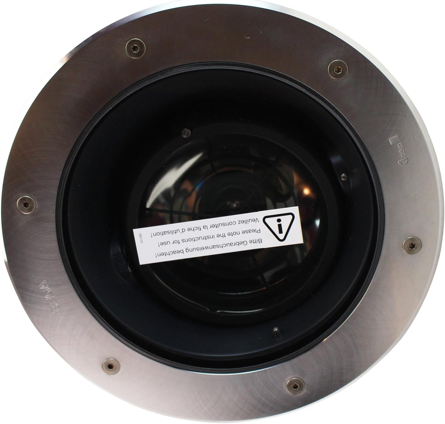 Bega Lighting 8651MH + 687 In-Ground Luminair, Well-Light, Outdoor Lighting, Stainless Steel, Includes Housing and Fixture - Complete Assembly