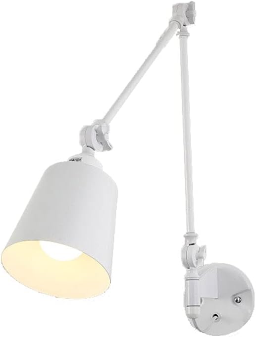 Swing Arm Wall Lamp Adjustable Hardwired Wall Sconce Lighting Folding Telescopic Wall Lamp Wall Light