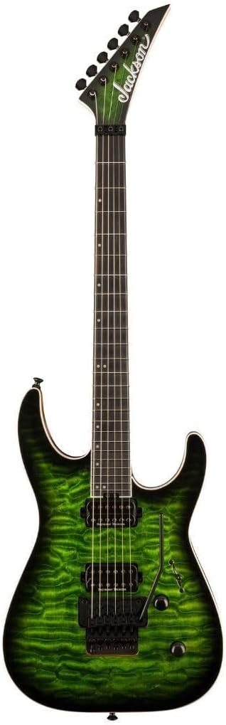 Jackson Pro Plus Series Dinky DKAQ Electric Guitar - Emerald Green