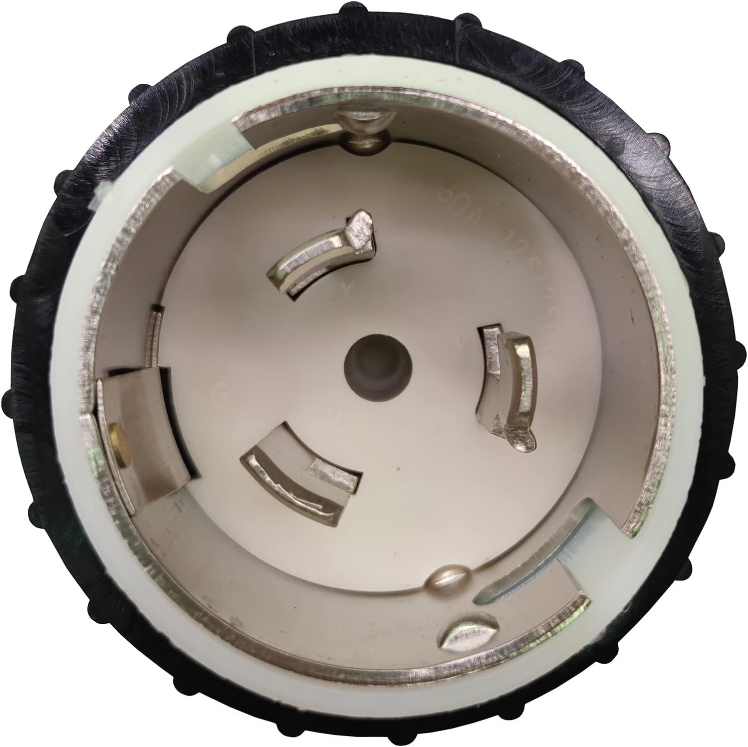 Parkworld 62626 Splitter Marine Shore Power Y Adapter, Generator SS2-50P Male 50A Plug to (2) L6-30R Female Dual 30A 250V Receptacle