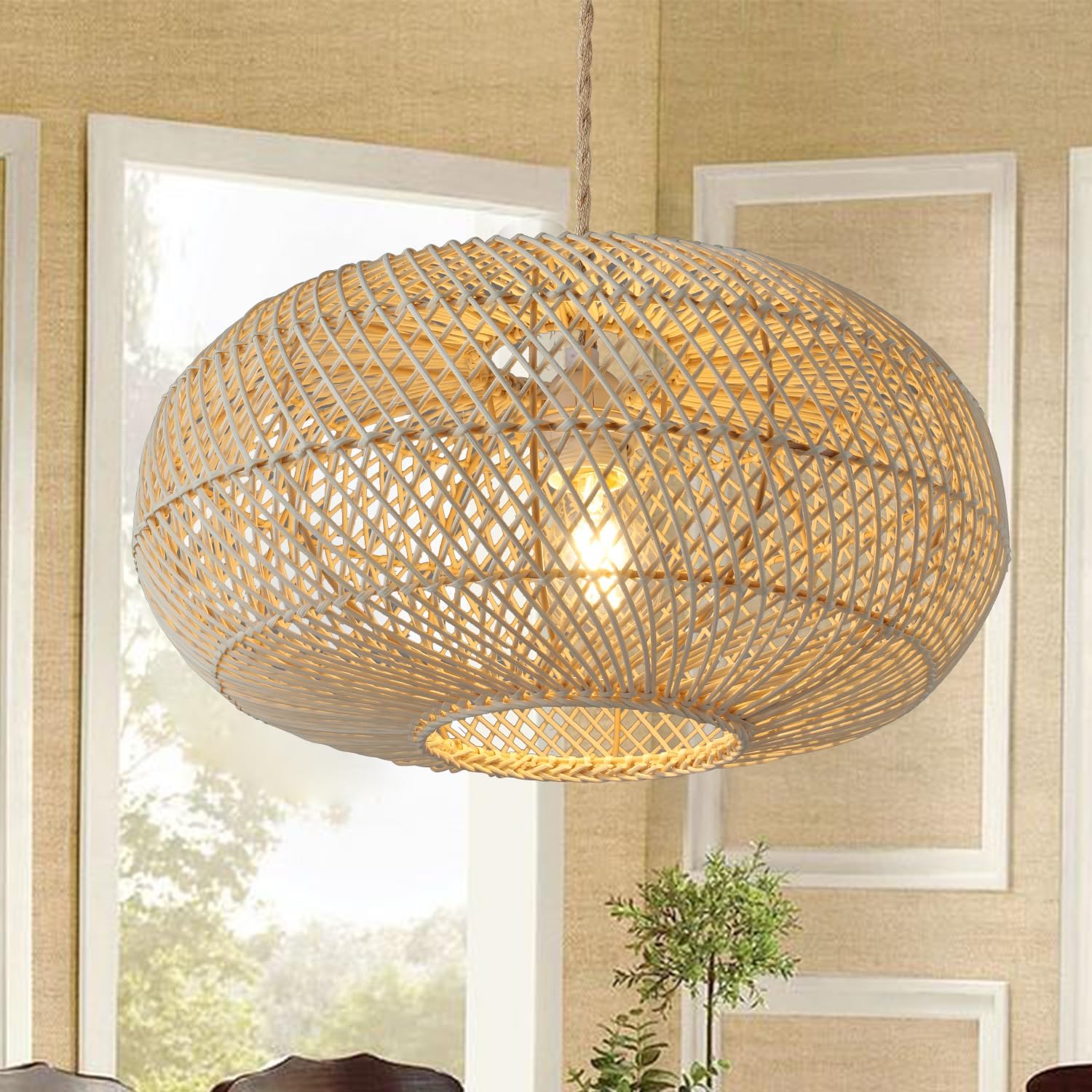 Rattan Pendant Light 16