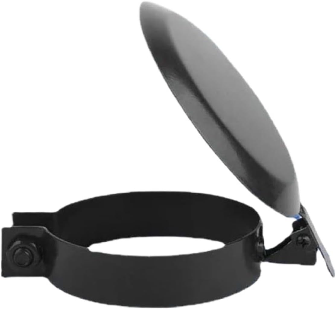 1pcs Generator exhaust pipe rain cap 50mm 60mm 75mm 90mm exhaust funnel rainproof bulldozer cover(60mm)