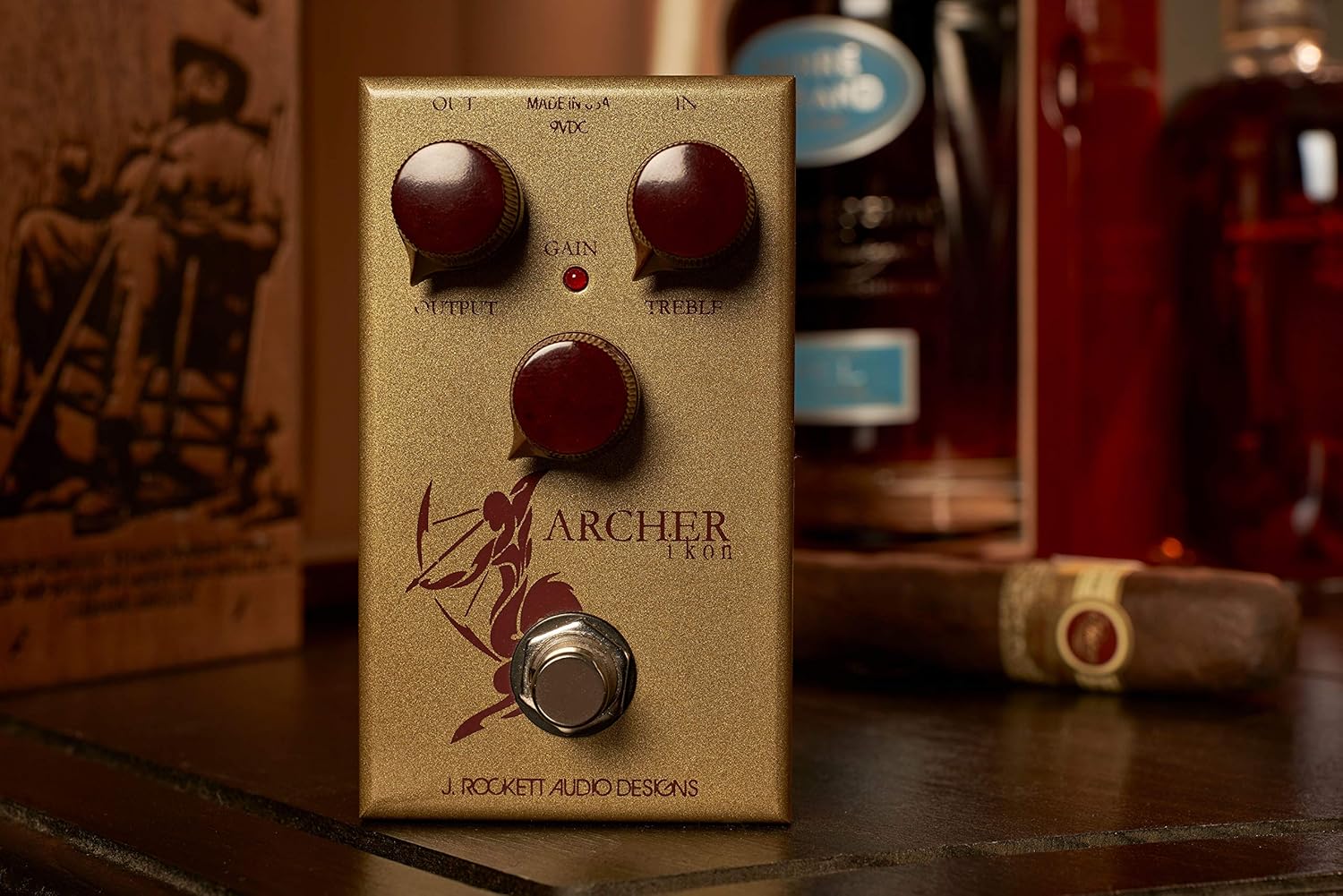 J. Rockett Audio Designs Tour Series Archer IKON Overdrive and Boost Guitar Effects Pedal