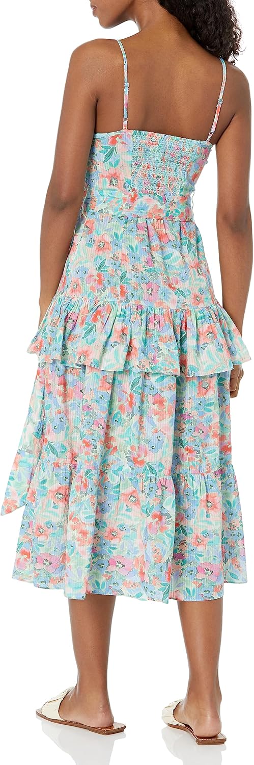 Shoshanna Women's Betta Floral Printed Midi Dress