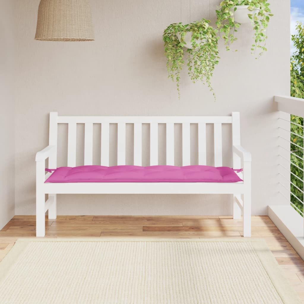 Garden Bench Cushion Pink 59.1