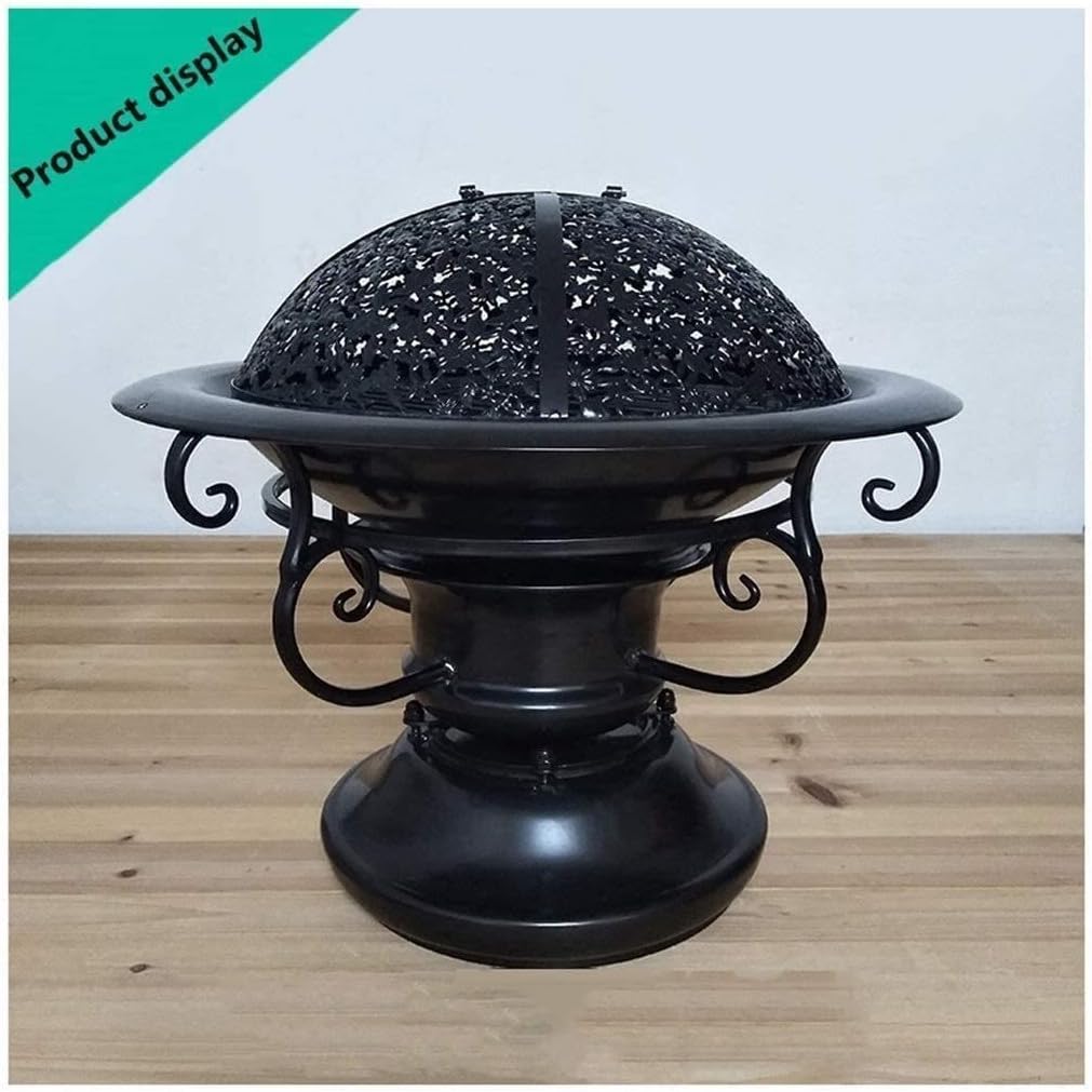 Fire Pit Fire Pits Outdoor Wood Burning Fire Pits Outdoor Fire Large Bonfire Wood Burning Patio Coal Grill Firepit