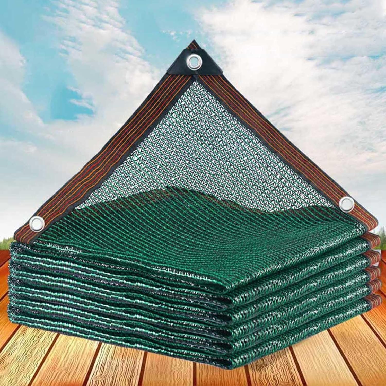 Green Garden mesh Sunblock Shade Cloth Garden pergola Shade net for Flowers,Plants,Patio Lawn Greenhouse Shading net Sun Screen Mesh Plants Greenhouse Cover Fabric