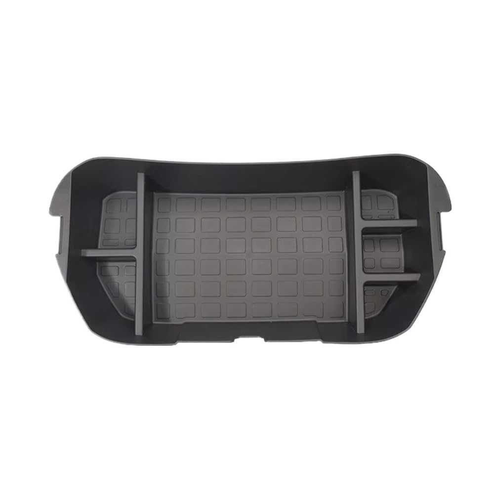 Compatible for Tesla Model Y 2025 2024 Frunk Organizer Box Rear Trunk Double-Deck Storage Box Front Cargo Dustproof Luggage Storage Tray(My Old Front Trunk)