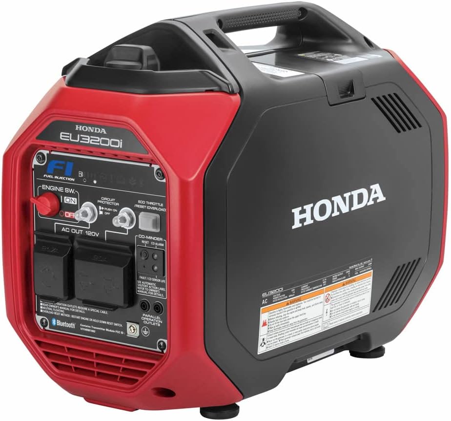 Honda 665740 EU3200i 3200 Watt Bluetooth Portable Inverter Generator 49-State