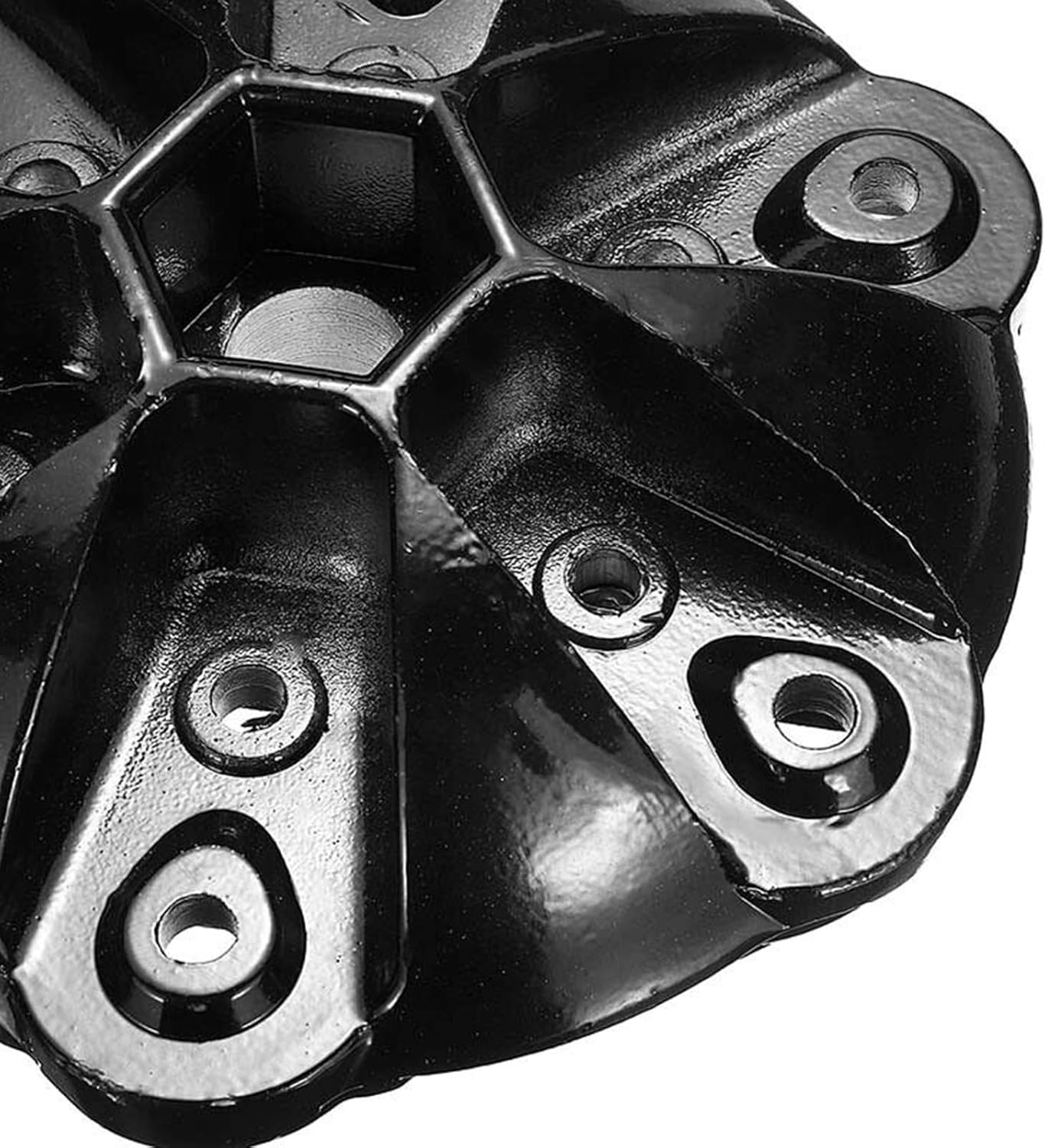 135mm Small Horizontal Wind Turbine Kit, 3/5/6 Blades Hub and Cover, DIY Windmill Accessories with Screw and Nut, Car Power Inverter Compatible(6 Wheel hub)