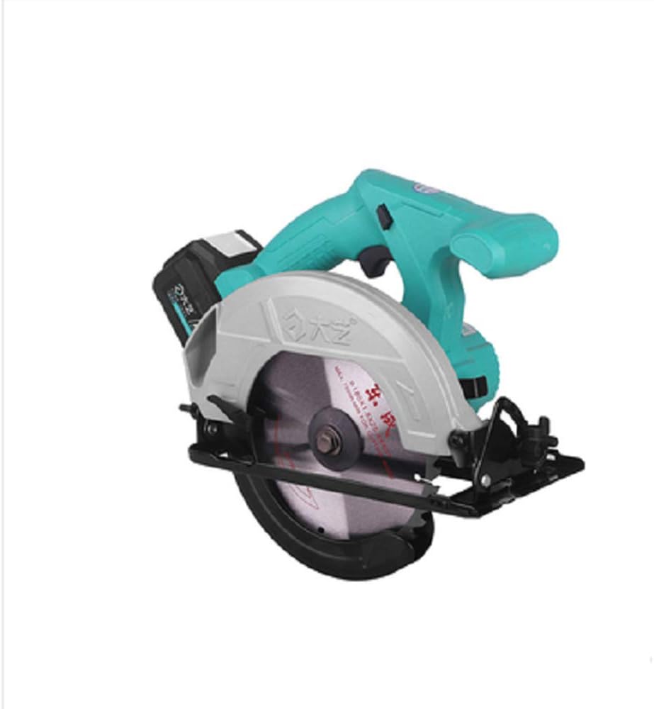 Portable Small Chain Saw Rechargeable Cordless Power Supply Chain Saw for Garden Pruning with Protective Cover Wood Cutting and Branch Pruning