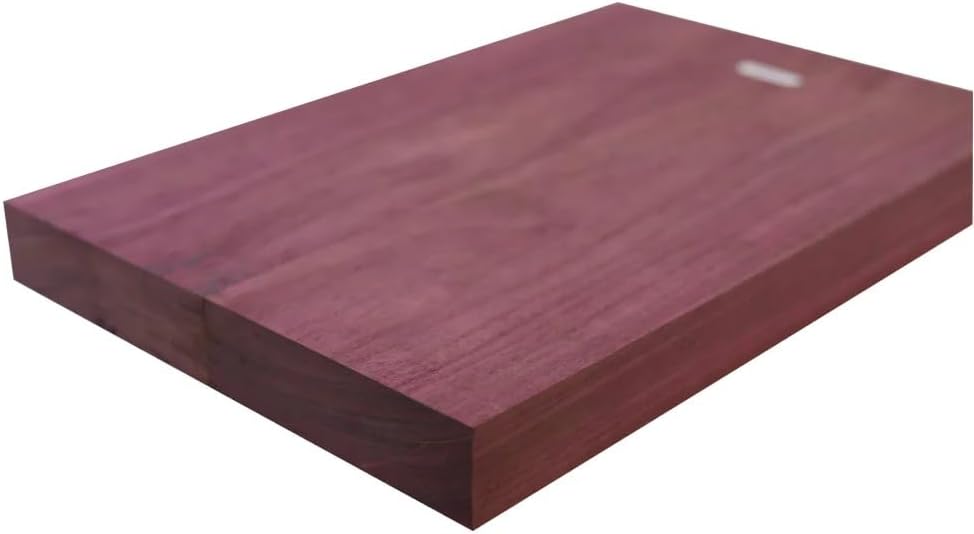 Exotic Wood Zone | Purpleheart Electric/Bass Musical Guitar | Luthier Tonewood Body Blanks | 21