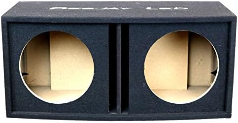 2X12ROUNDVENTED Woofer Box