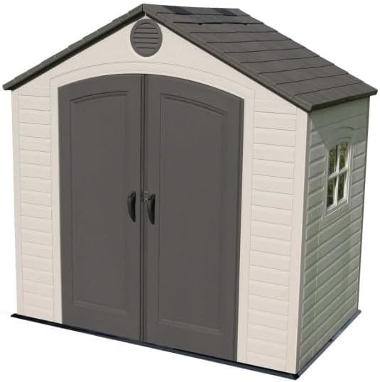 Lifetime 8x5 Storage Shed Kit W/Floor & Window (6406)
