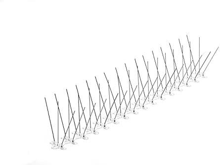 Bird B Gone, Stainless Steel Bird Spikes, 5-Inch Wide (24-Feet)