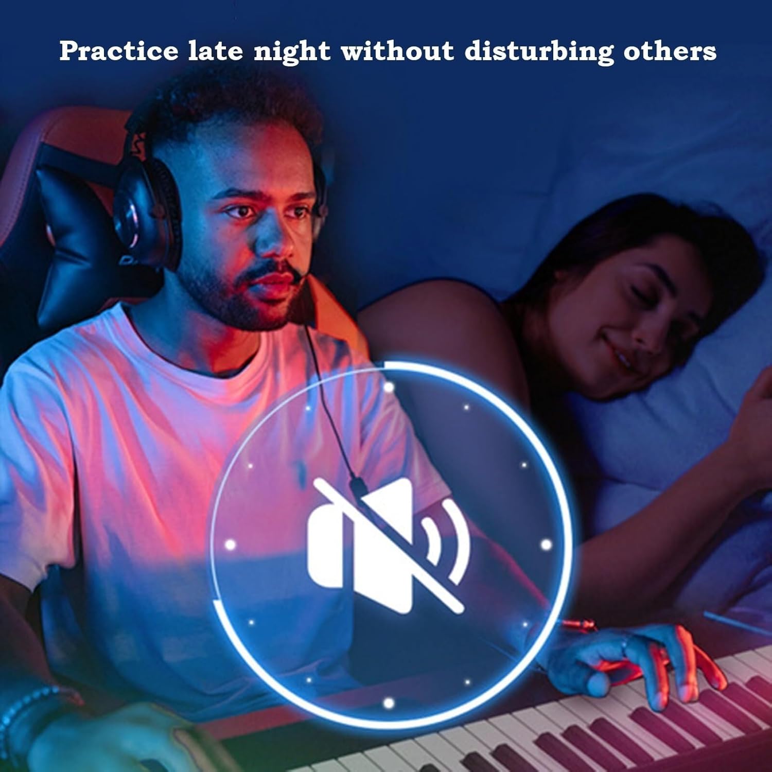 88 Keys Foldable Keyboard Piano, Full Size Touch-Sensitive Digital Piano with Bluetooth MIDI, Dual Speakers, Portable & Rechargeable for Beginners (Black)