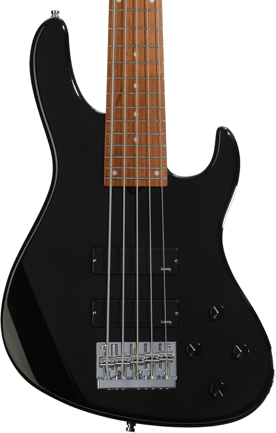 Sadowsky MetroExpress Modern 5-string Bass Guitar - Black, Maple Fingerboard