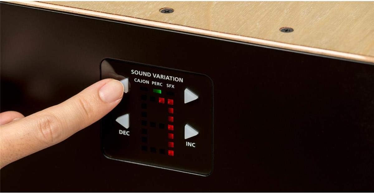 Roland ELCajon Electronic Layered Cajon, Natural (EC-10)