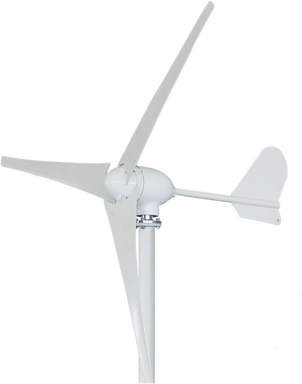Wind Turbines, 12V 24V 48V AC 400W Wind Turbine Generator with 3 Blade 2.5m/s Low Wind Speed Starting Wind Turbines(Flange Connection,3 Blades_12V)