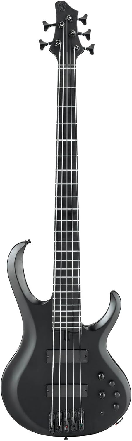 Ibanez Iron Label BTB652EX - Black Flat