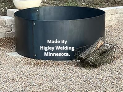 Fire Pit Ring Liner for Campfire, 72 Inch Diameter x 20 Inch Deep Made Corten Steel