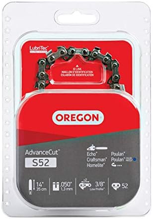 Oregon Advance Cut 14 in. 52 links Chainsaw Chain