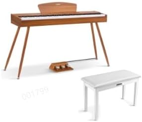 Donner DDP-80 Digital Piano 88 Key Weighted Keyboard+ Donner Duet Piano Bench with Storage