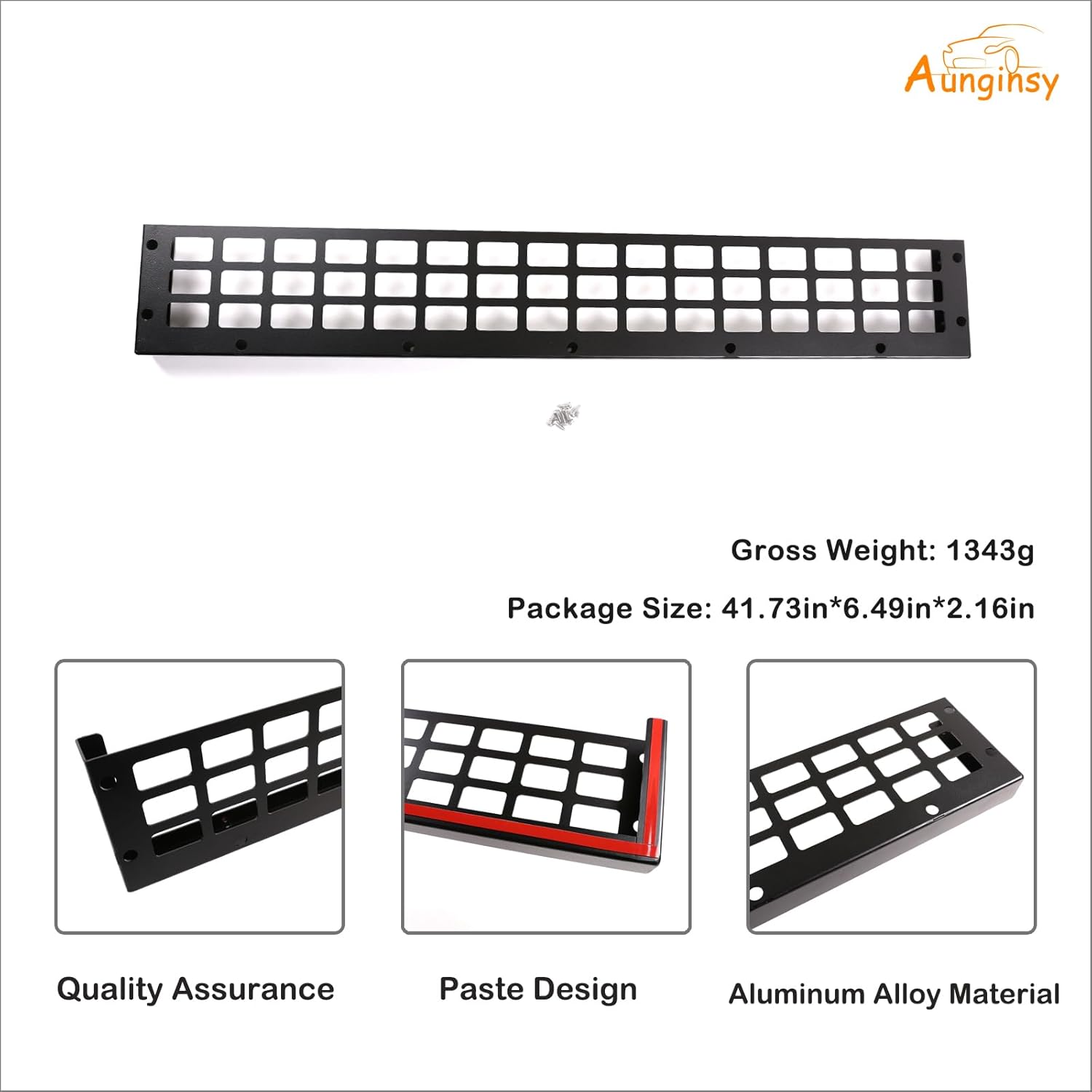 Car Tailgate Storage Rack Shelf Fit Toyot@a FJ Cruiser 2007-2024 Aluminum Car Back Door Panel Hanging Bag Organizer Holder Trunk Organizer Multifunctional Storage Mount Frame Box Expansion Accessories