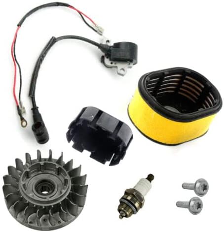 Replace Parts for Machine Metal Flywheel Ignition Coil Baffle for Stjhl 066 MS660 CHAINSAW