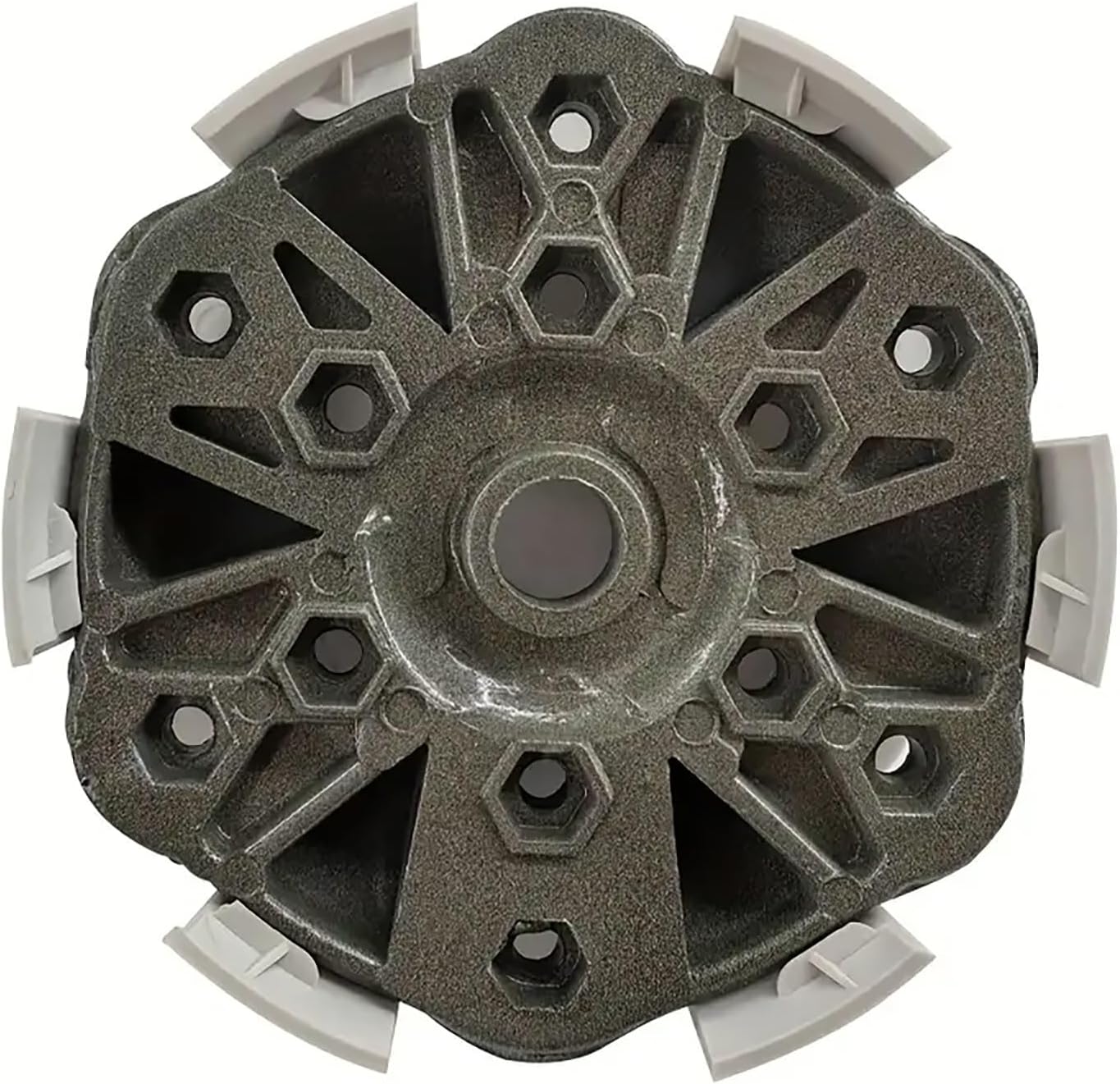 135mm Wind Turbine Hub Kit with Cover, Screws, and Nuts for 3/5/6 Blades – DIY Horizontal Axis Wind Generator Accessories(6 Wheel hub)