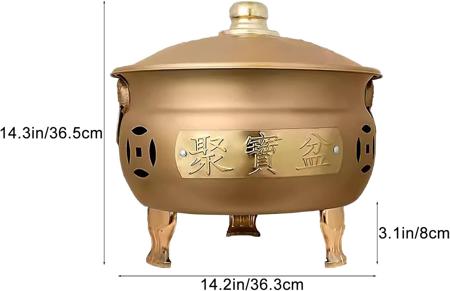 Garden Incinerator, Metal Garden Rubbish Burner, Fire Pit, Burn Cage, Backyard Fire Barrel, for Paper Leaf Trash Bonfire