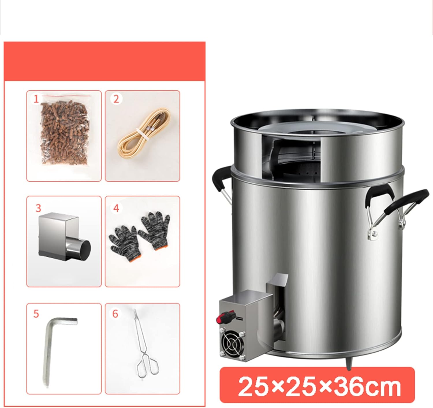 12'' Portable Smokeless Fire Pit With Stand And Wind Shield, Stainless Steel Bonfire Stove Outdoor Wood Burning Firepit For Camping And Cooking With With Portable Electric Blower, Windproof version