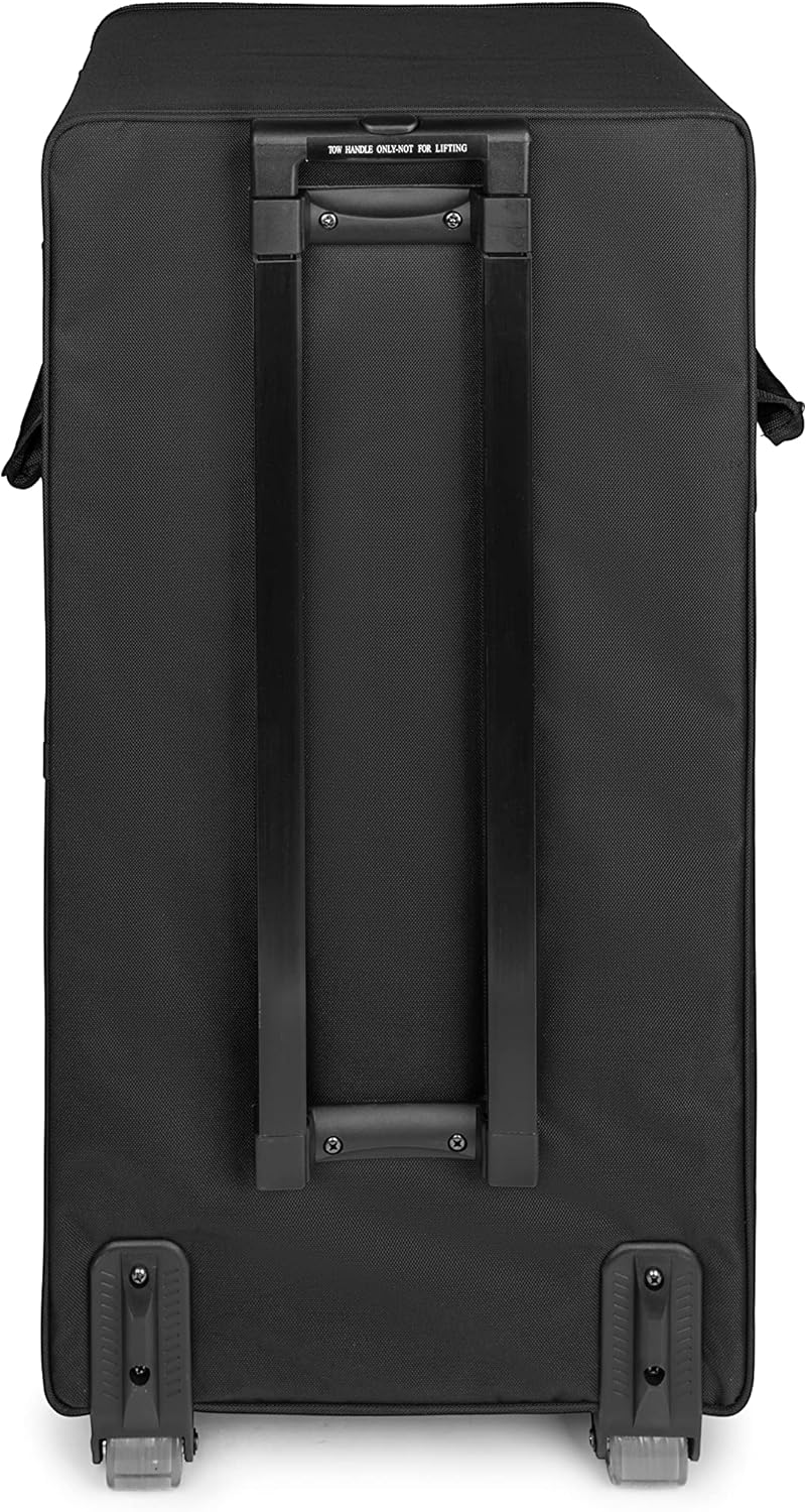 Gator Cases Lightweight Wooden Amp Head Case with Wheels and Pull Handle, (G-901)