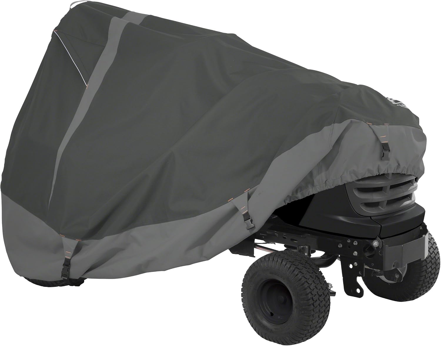 Classic Accessories Heavy-Duty Lawn Tractor Cover, Fits tractors with decks up to 54